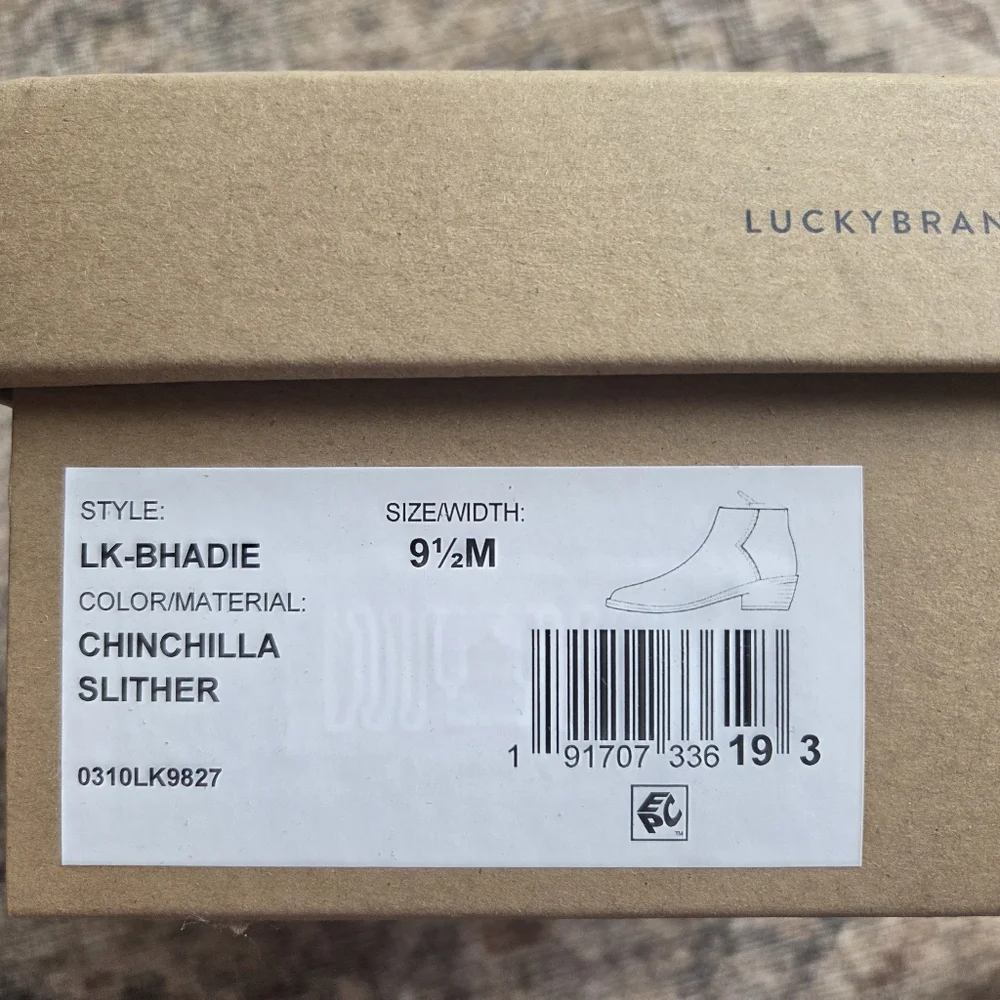Lucky Brand Chinchilla Slither Boots New Never Worn - Picture 3 of 10